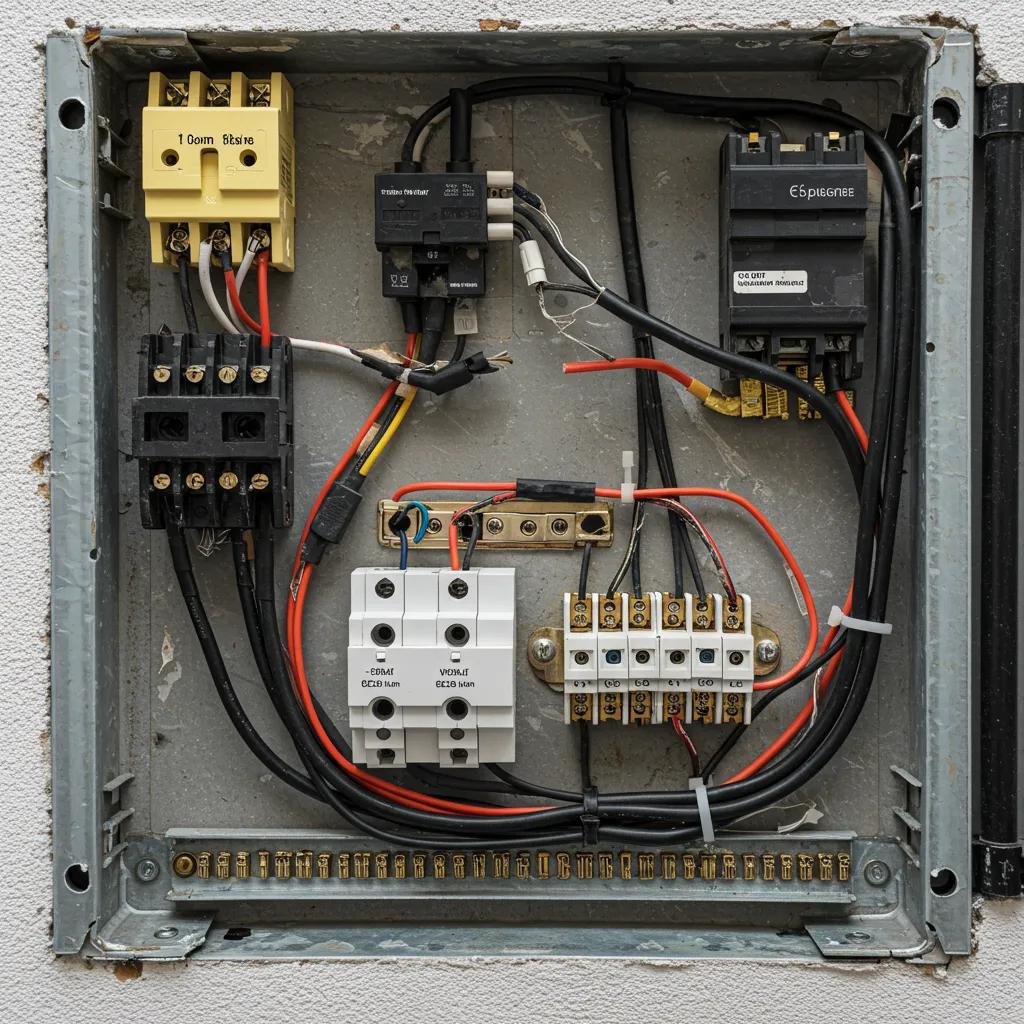 Common electrical faults identified during an EICR inspection in an Aberdeenshire home