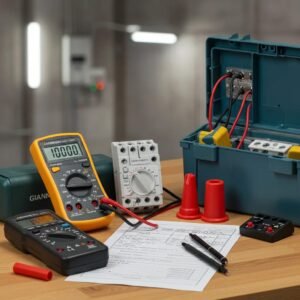 Electrical inspection tools and checklist for EICR preparation