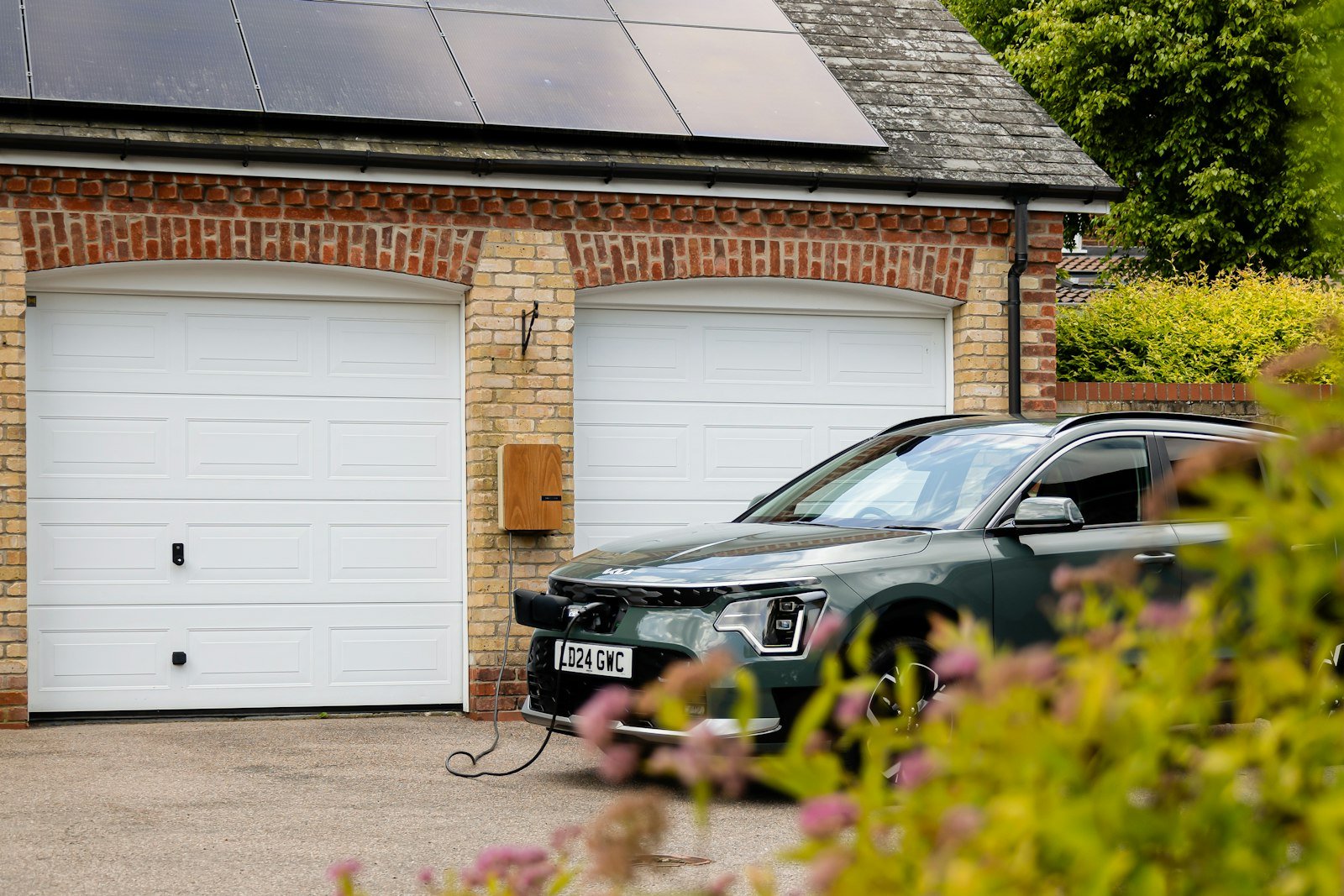 Ev house solar panel car in Kingswells