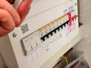 New full RCBO consumer unit installed in Aberdeen by Faithful Spark Electricians - BS 7671 Amendment 4 compliant installation