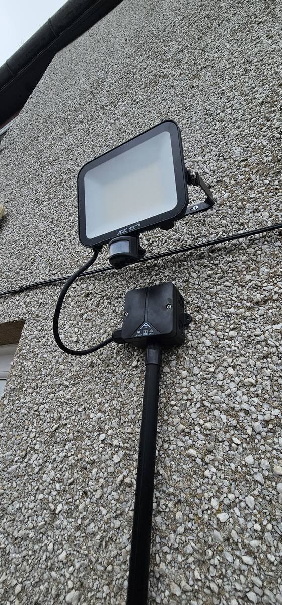 Lighting Installation — Kitchen Refit, Aberdeen